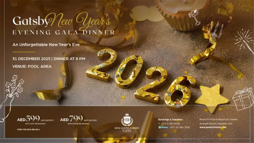 Gatsby New Year’s Evening Gala Dinner