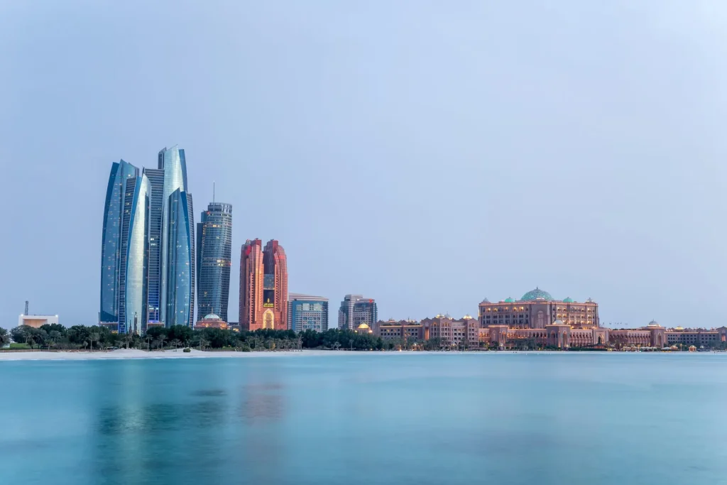 Abu Dhabi sky view